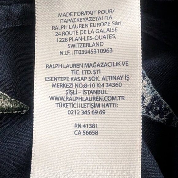 POLO Ralph Lauren Bucket Hat in Navy/Blue - Picture 6 of 6